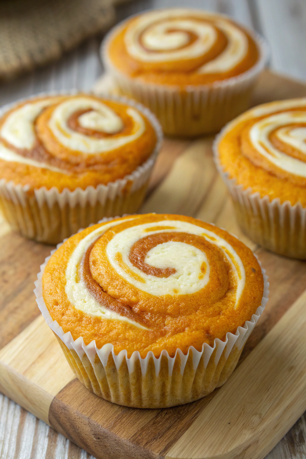 Pumpkin Swirl Muffins Recipe