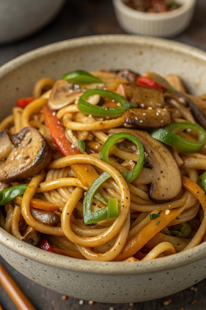 Udon Noodle Stir Fry Recipe