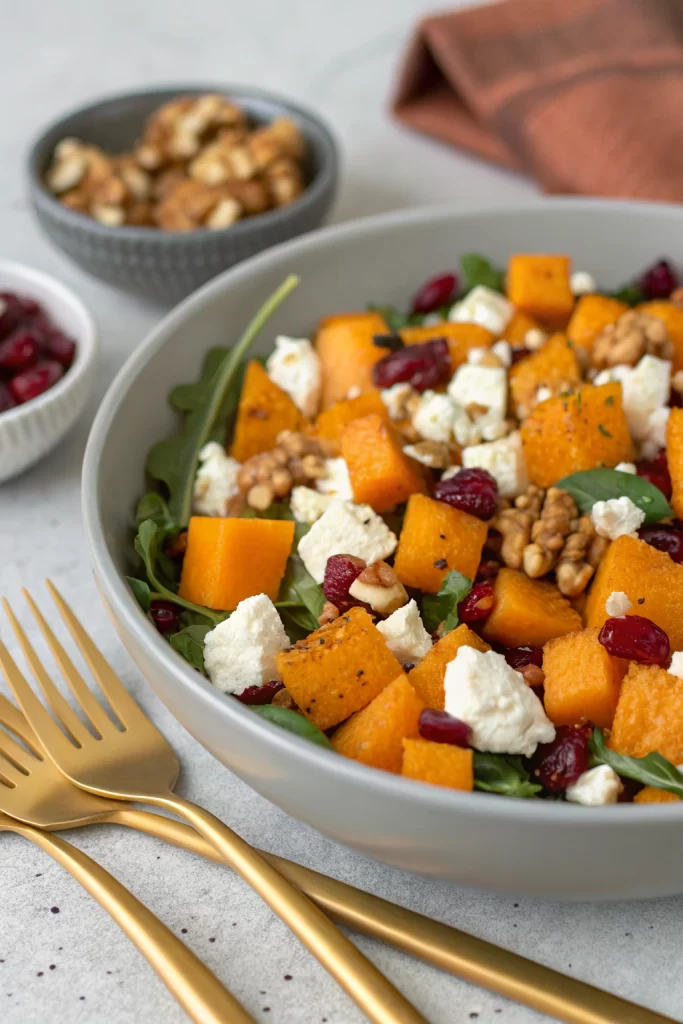Butternut Squash Feta Salad Recipe