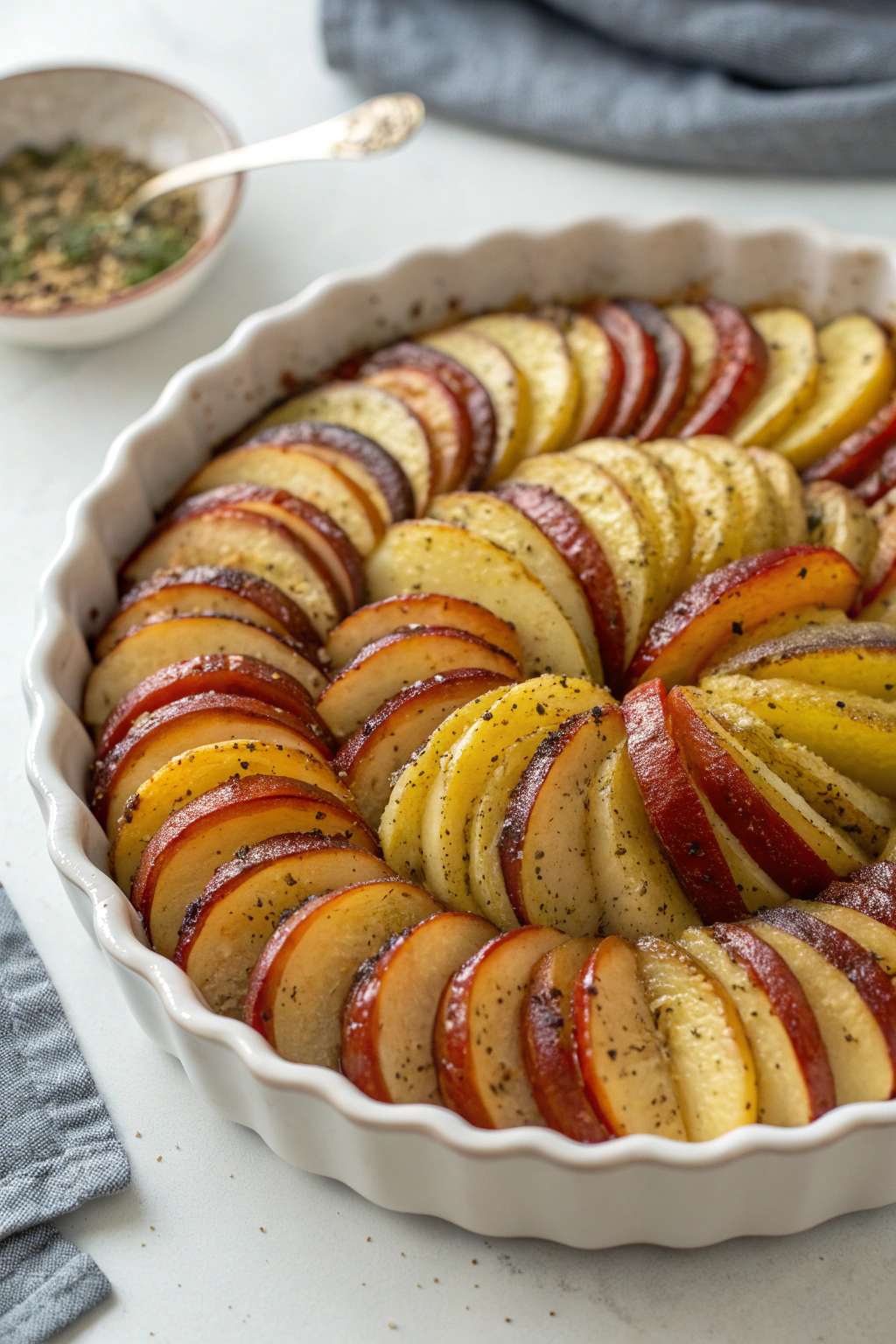 Cheesy Root Vegetable Gratin Recipe