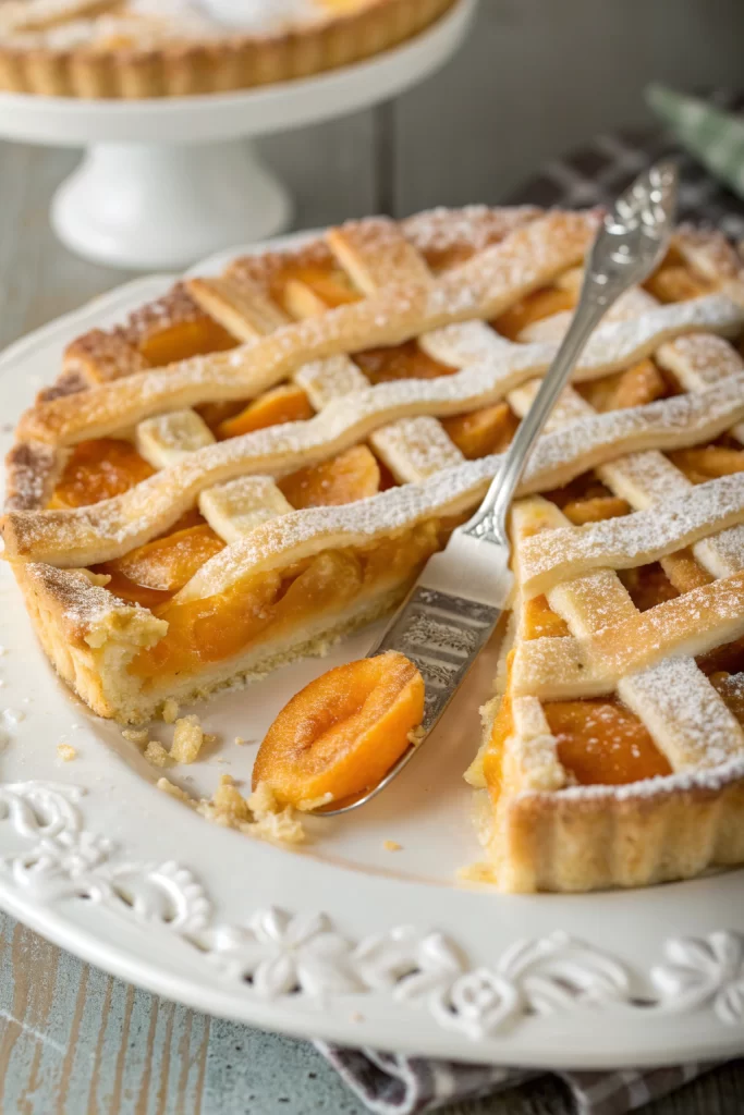 Classic Apricot Pie with a Flaky Butter Crust