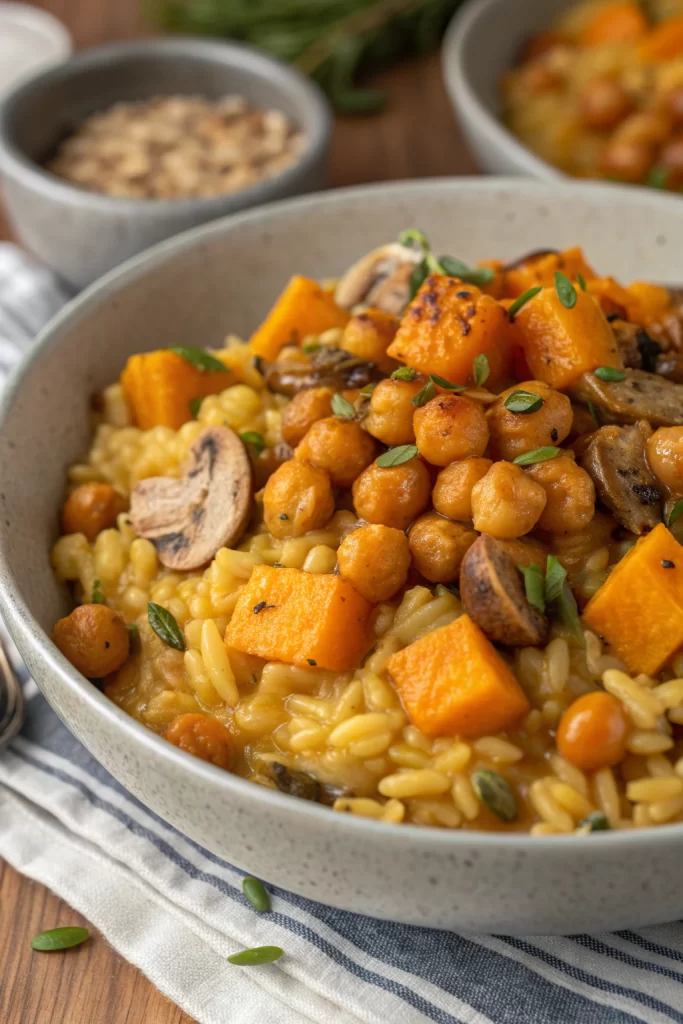 Creamy Butternut Squash Orzo Recipe