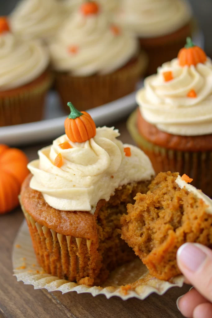 Delicious Pumpkin Cupcakes Recipe