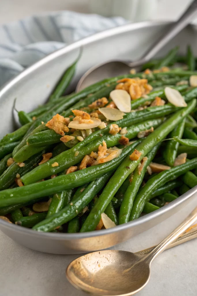 Garlic Butter Green Beans Recipe
