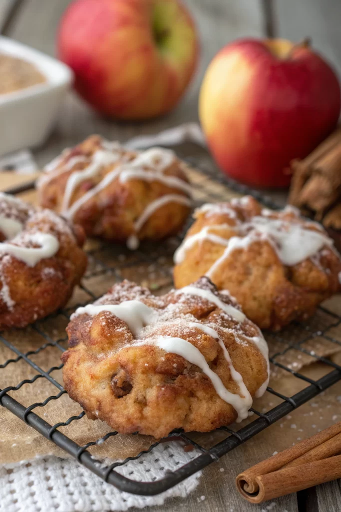 Gluten-Free Air Fryer Apple Fritters Recipe