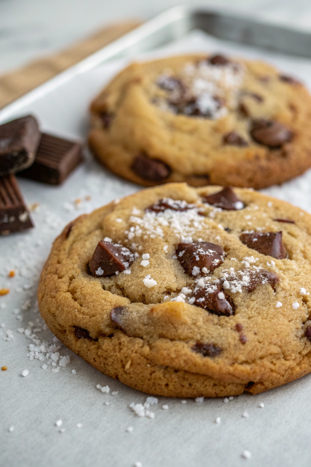 Gooey Two-Chip Chocolate Chip Cookies Recipe