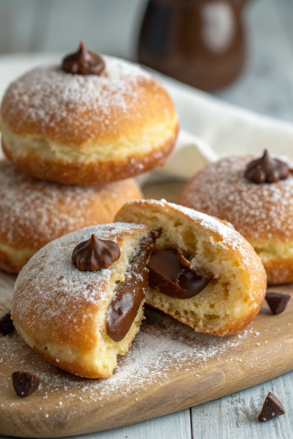 Hazelnut Cream Beignets Recipe