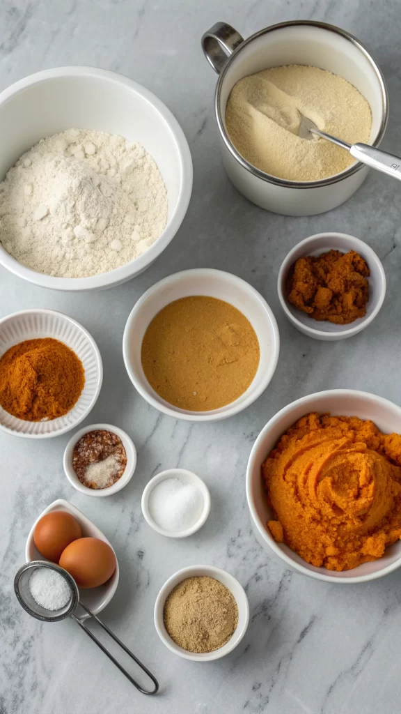Ingredients Pumpkin Cream Cheese Muffins Recipe