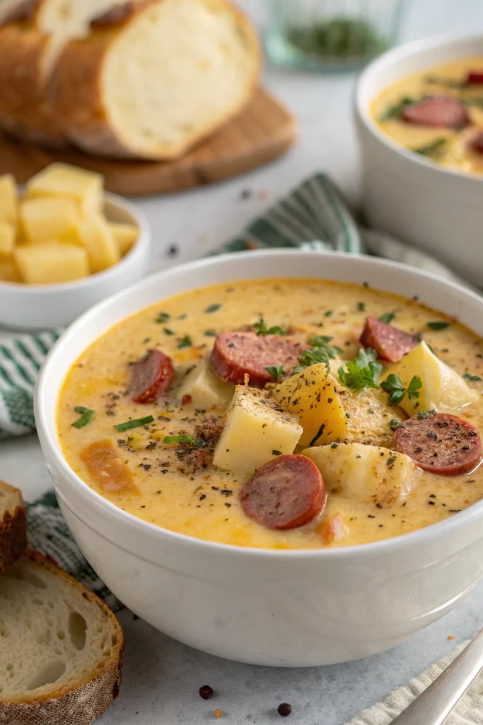Instant Pot Cajun Potato Soup Recipe
