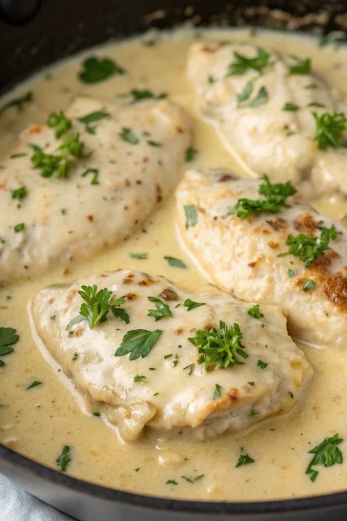 Instant Pot Garlic Parmesan Chicken Recipe