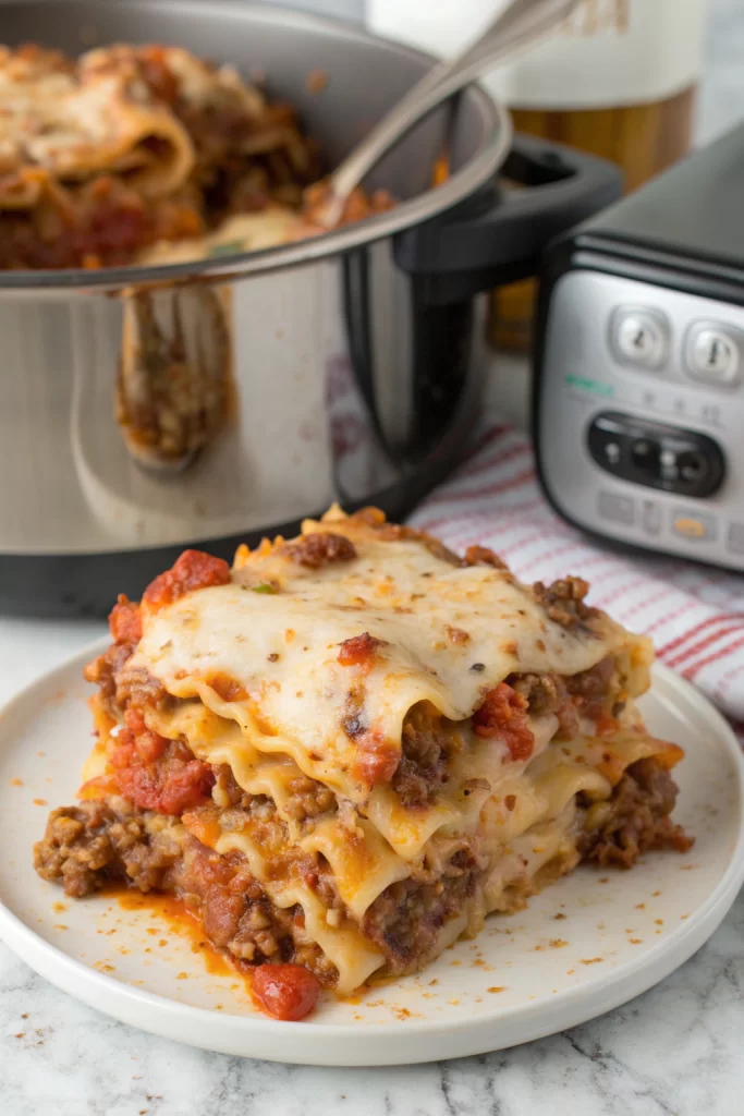 Instant Pot Lazy Lasagna Recipe