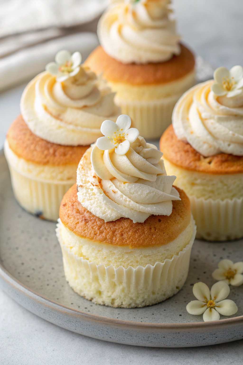 Japanese Cotton Cheesecake Cupcakes Recipe