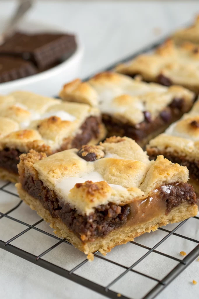 Layered S’mores Bars Recipe