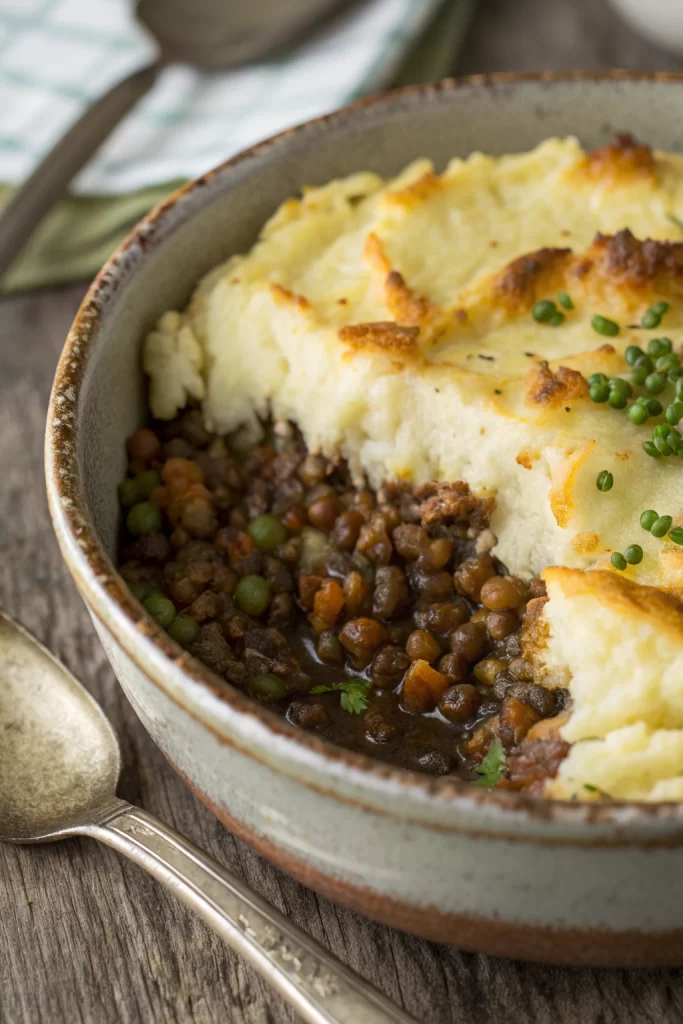 Lentil French Onion Shepherd's Pie Recipe