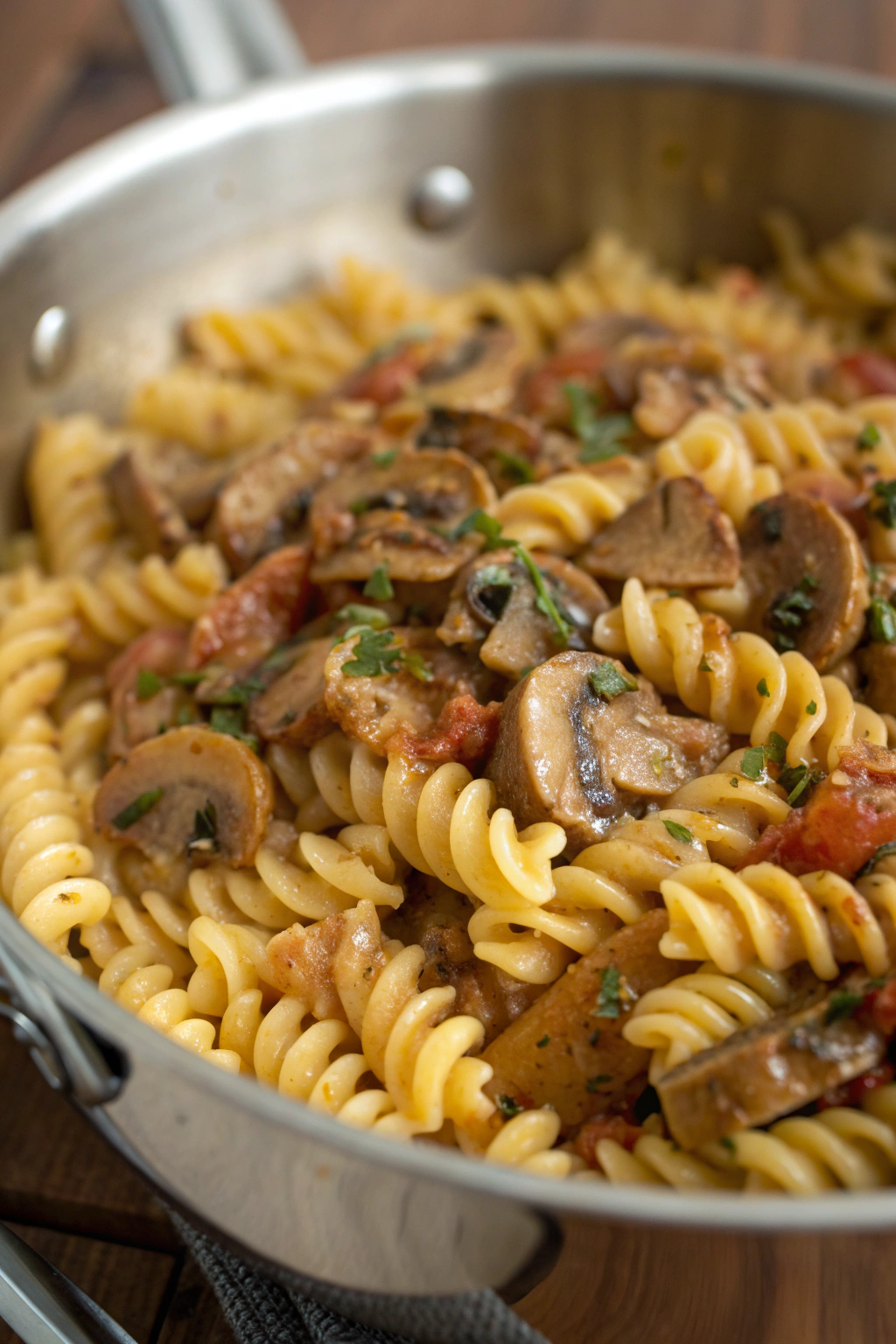 One Pot Mushroom Stroganoff Recipe