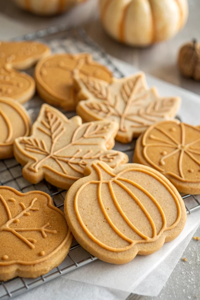 Pecan Pumpkin Spice Cut Out Cookie Recipe