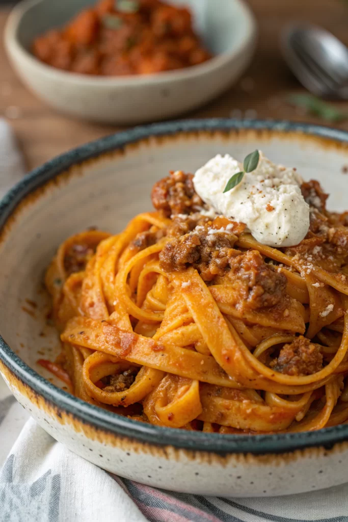 Pumpkin Beef Bolognese Recipe