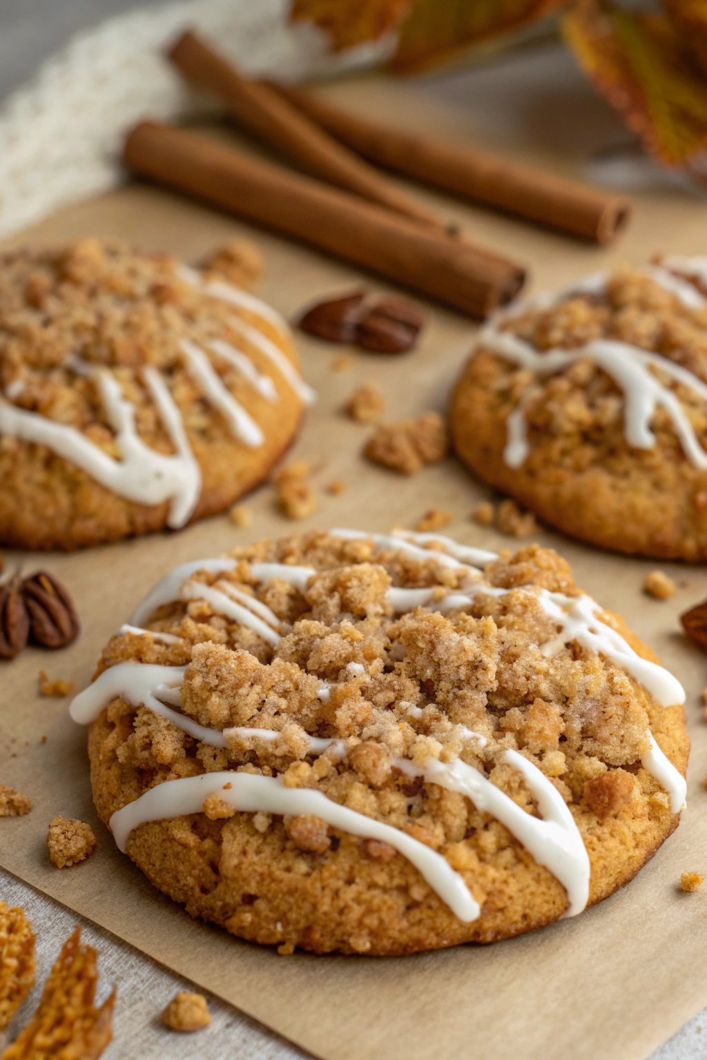 Pumpkin Coffee Cake Cookies Recipe