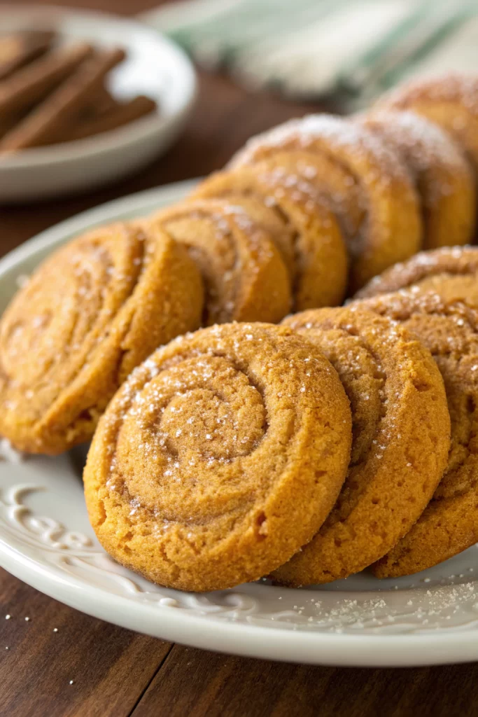 Spiced Pumpkin Shortbread Cookies Recipe