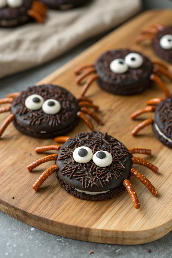Spooky Oreo Spider Halloween Cookies Recipe