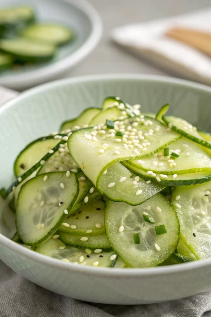 Sunomono Japanese Cucumber Salad Recipe