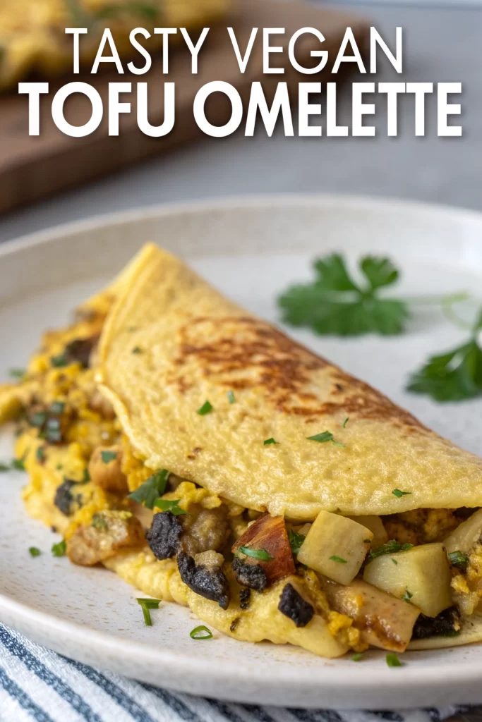 Tasty Vegan Tofu Omelette Recipe