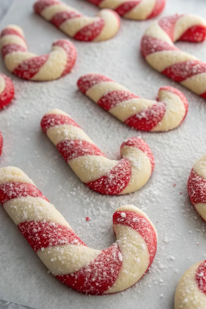 Bake These Candy Cane Cookies Once Recipe