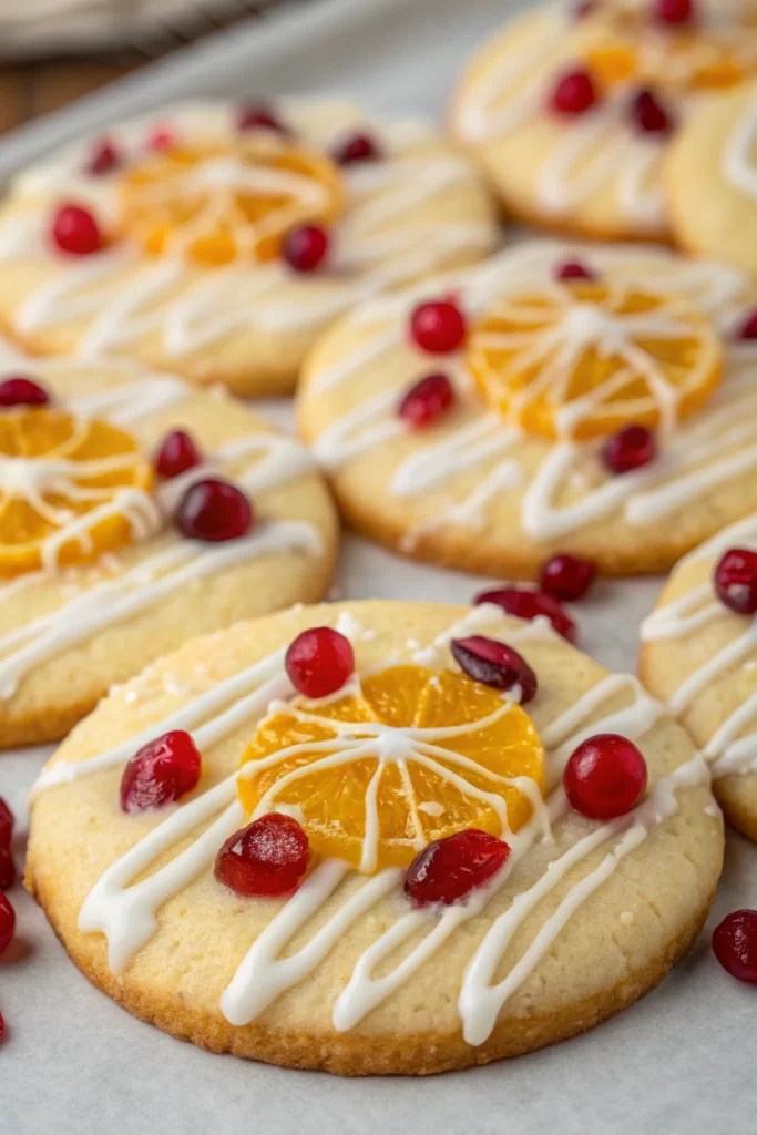 Christmas Cranberry Orange Cookies Recipe