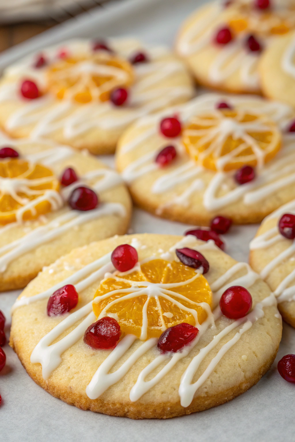 Christmas Cranberry Orange Cookies Recipe