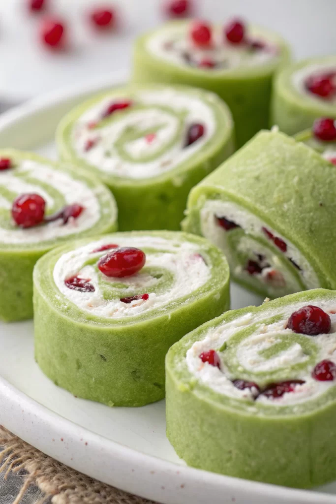 Christmas Cranberry Pinwheels Recipe