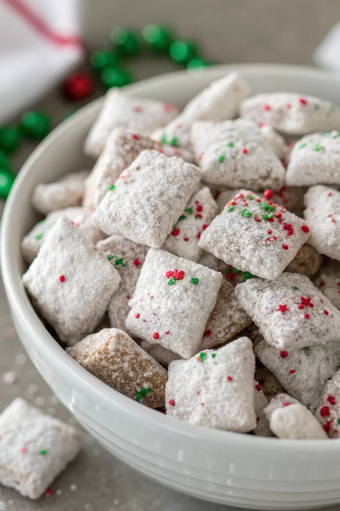 Christmas Puppy Chow Recipe