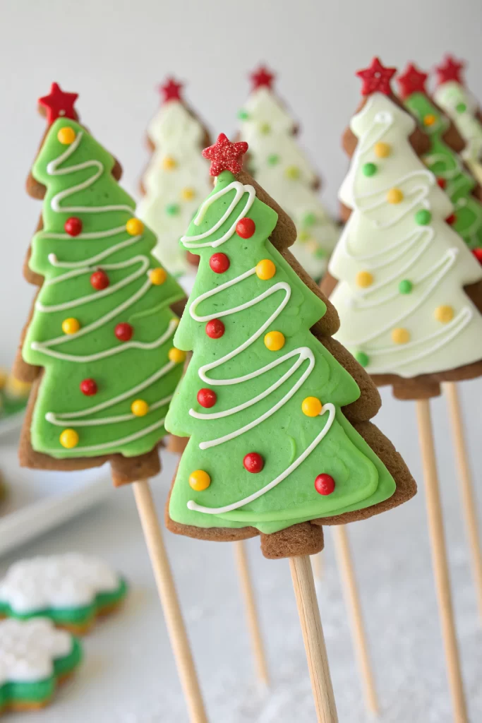 Christmas Tree Cake Pops Recipe