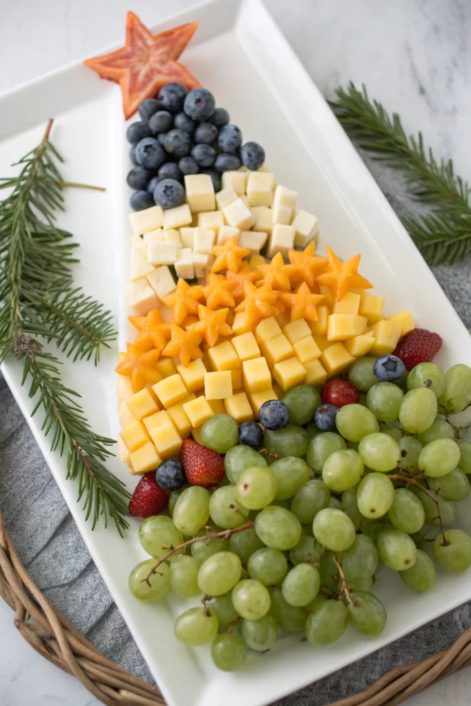 Christmas Tree Shaped Charcuterie Recipe