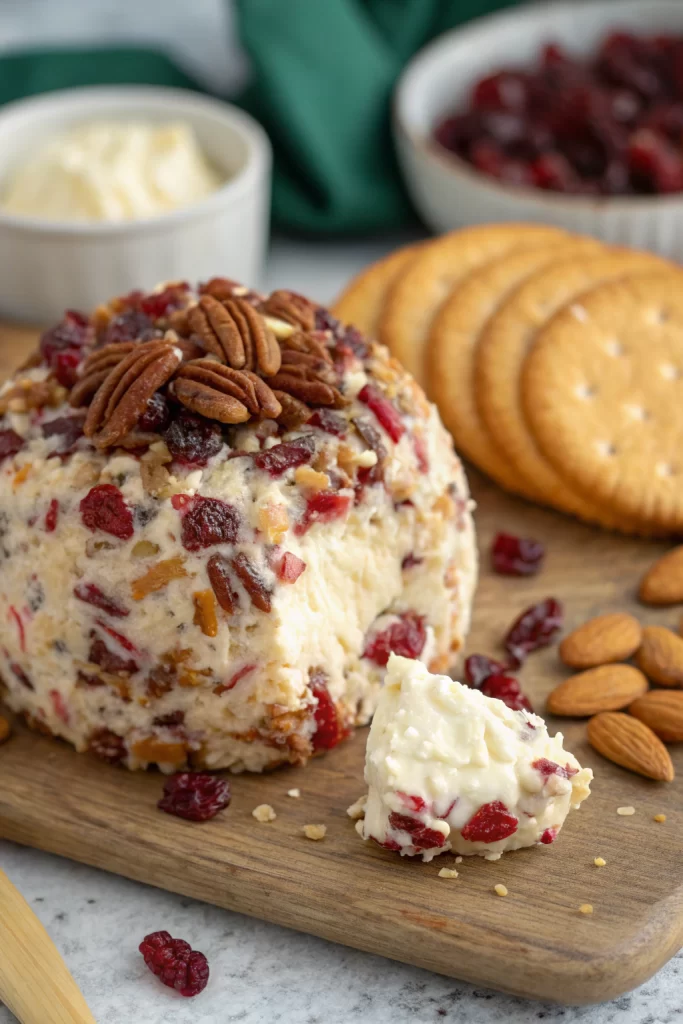 Cranberry Pecan Cheese Ball Recipe