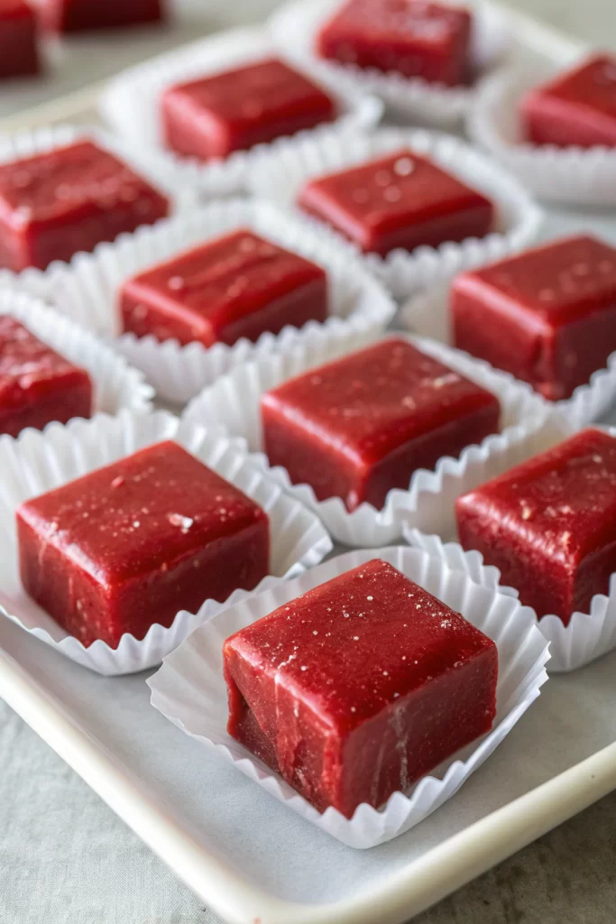 Cranberry Pomegranate Caramels Recipe