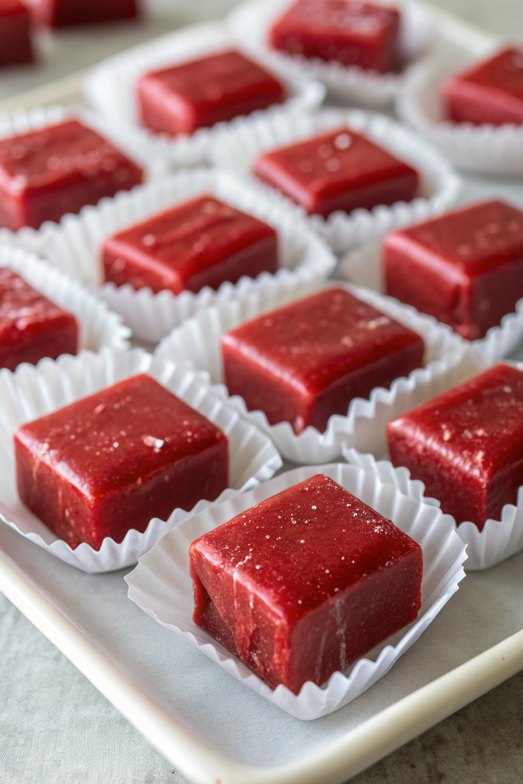 Cranberry Pomegranate Caramels Recipe