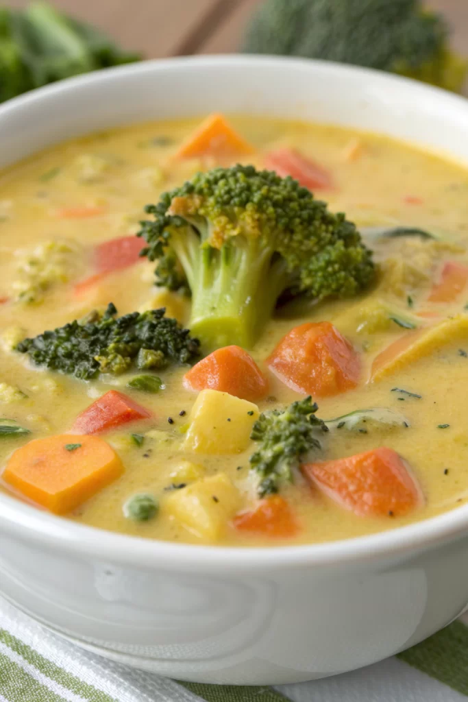 Creamy Vegetable Soup Recipe