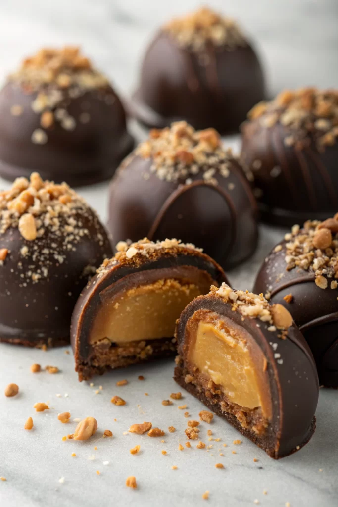 Easy Salted Caramel Fudge Truffles Recipe