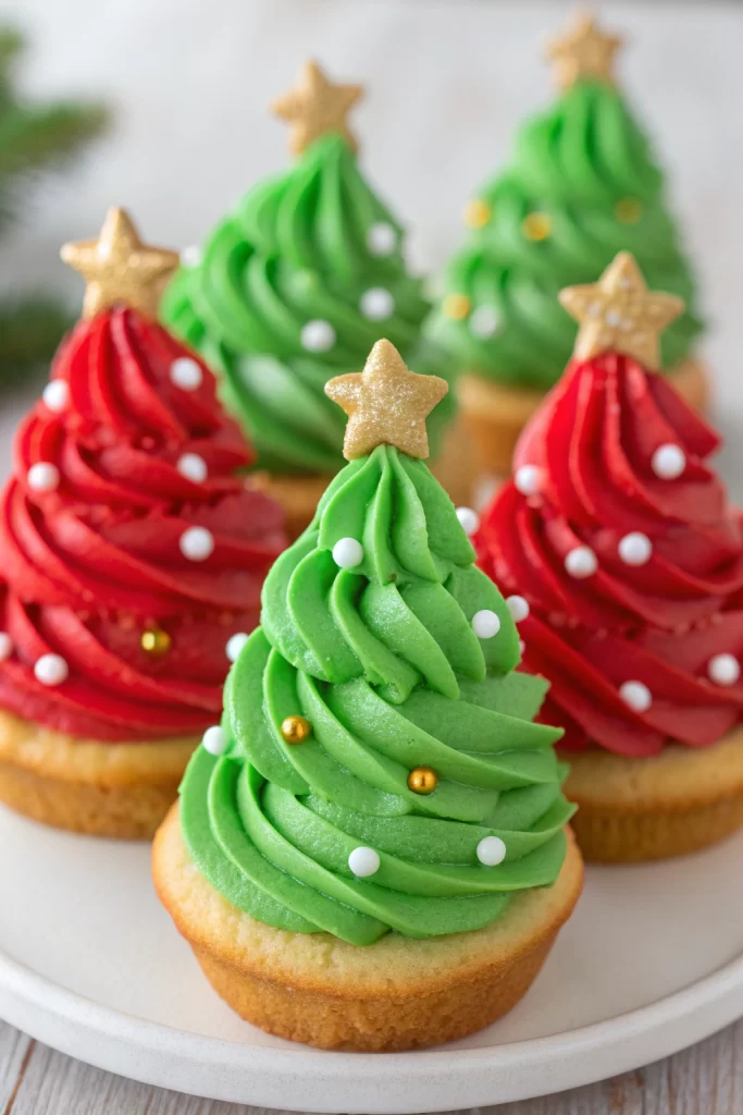 Frosted Christmas Brownies Recipe