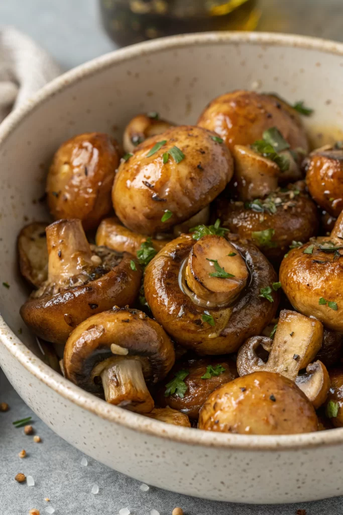Garlic Butter Mushrooms Recipe