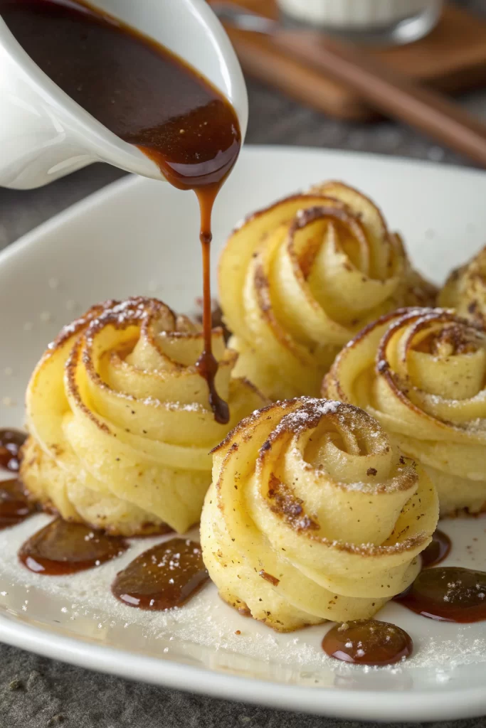 Garlic Parmesan Duchess Potatoes Recipe