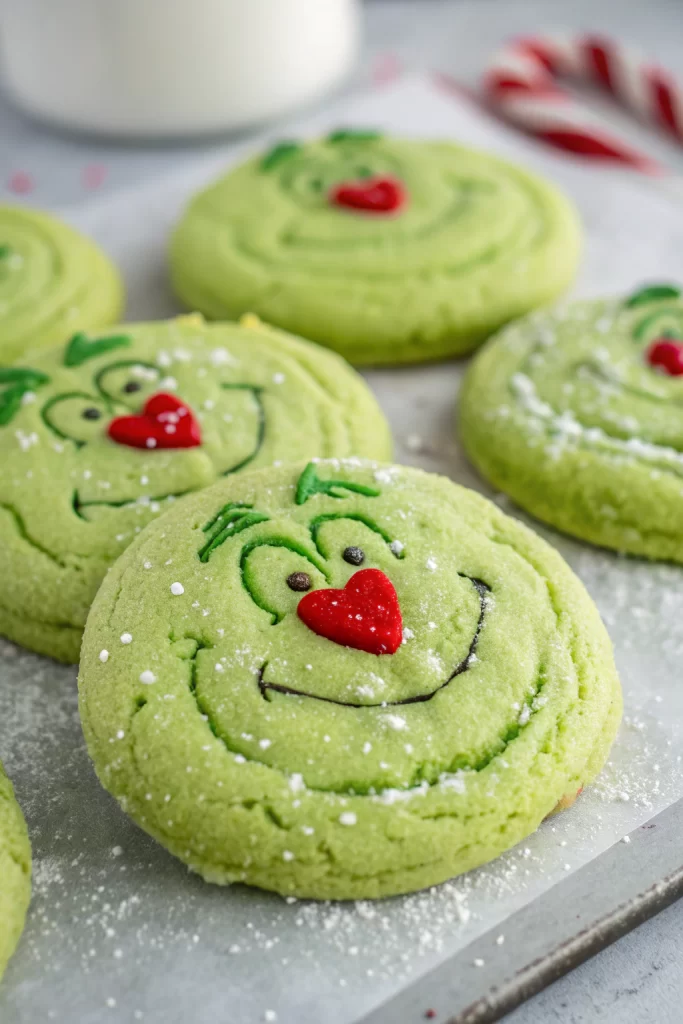 Grinch Sugar Cookies Recipe