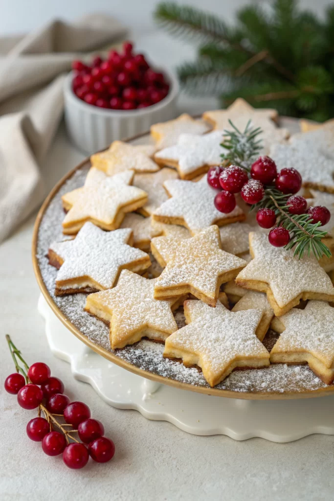 Nutella Puff Pastry Star Wreath Recipe