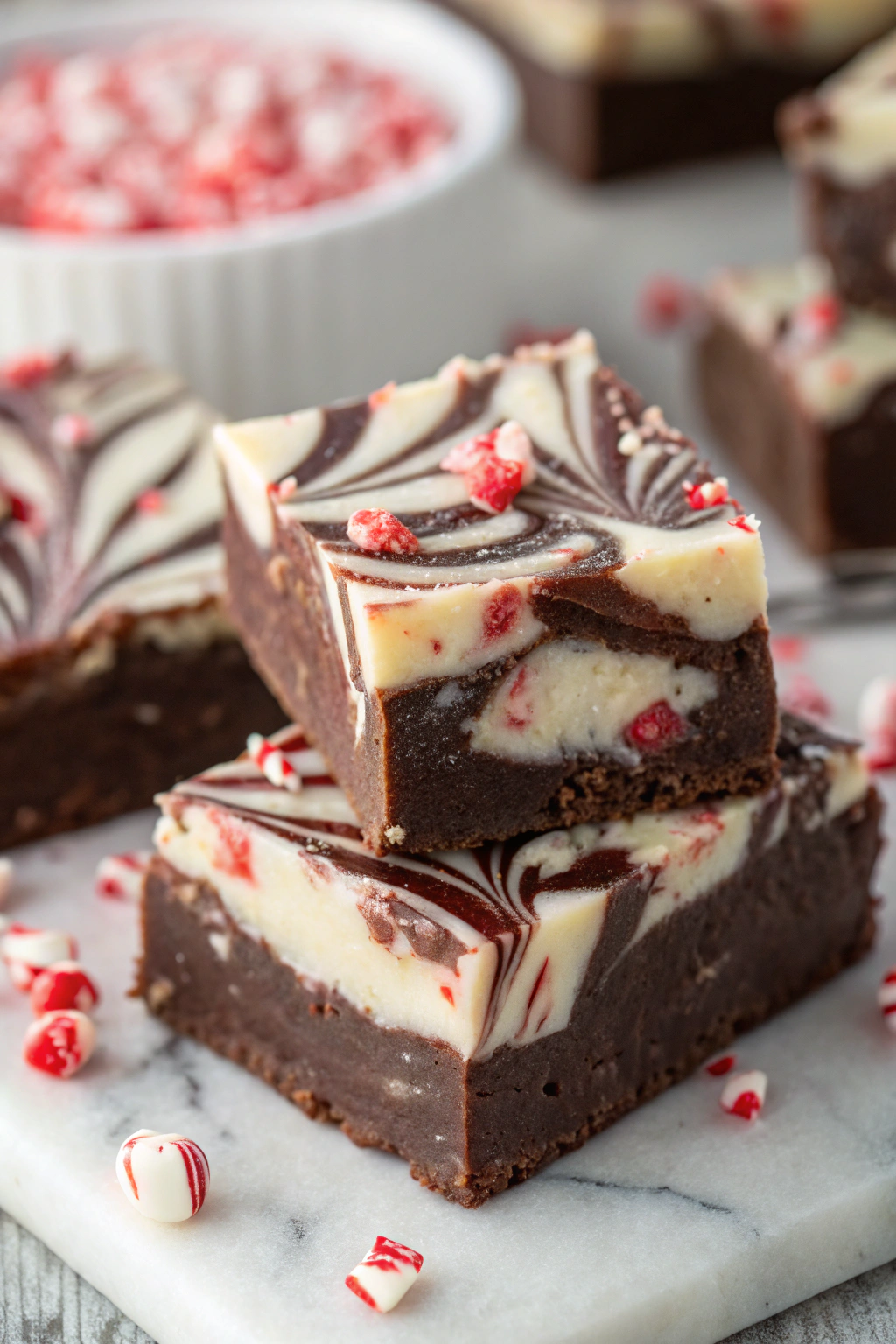 Peppermint Swirl Fudge Recipe
