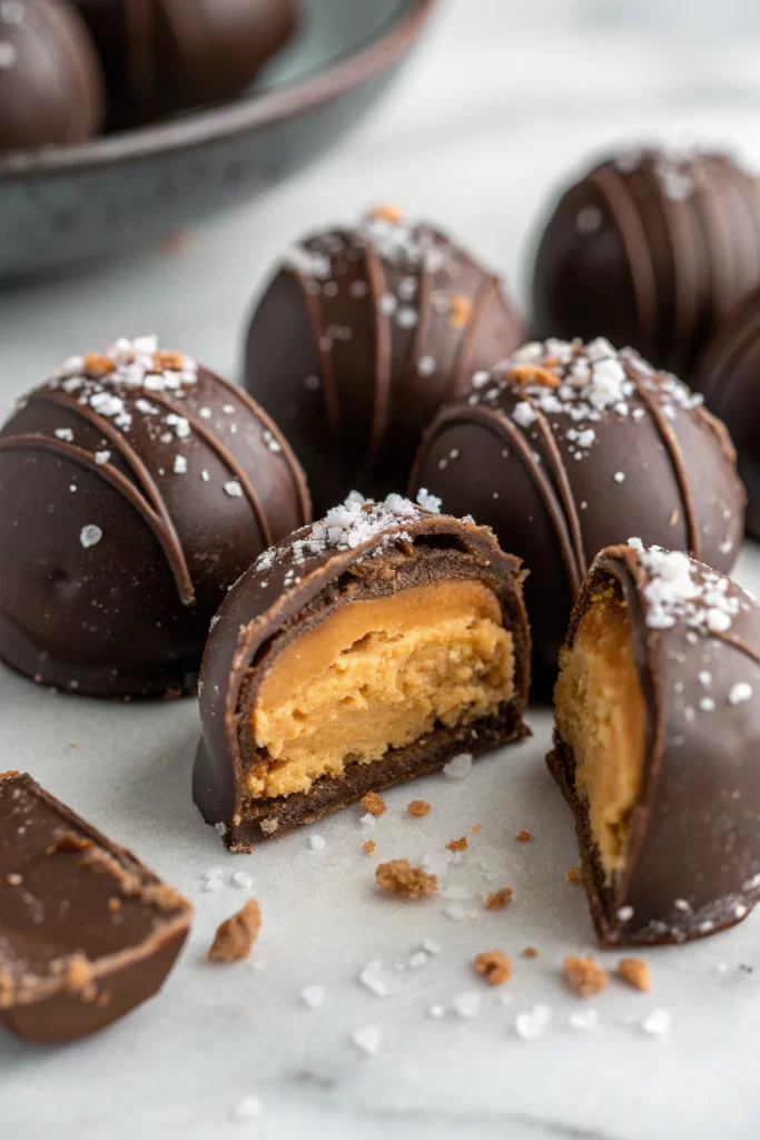 Salted Caramel Truffles Recipe