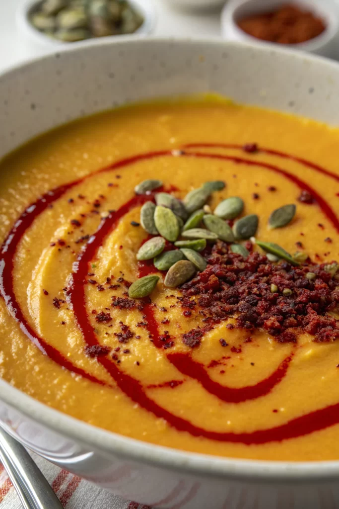 Spiced Roasted Pumpkin Soup Recipe