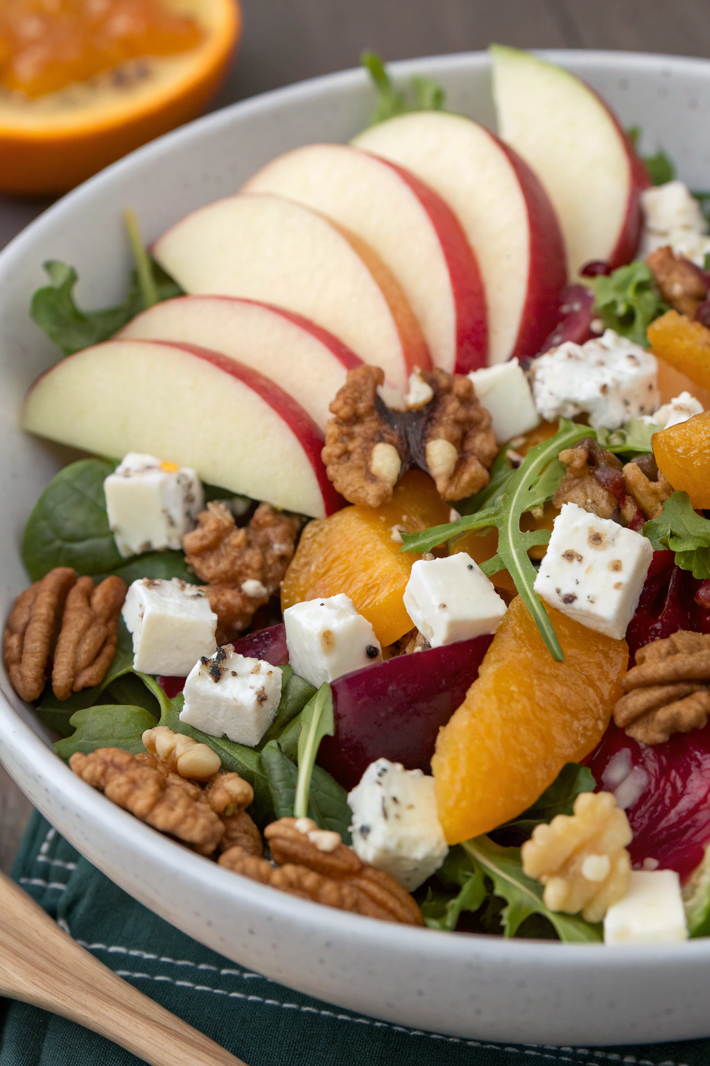 Best Winter Spinach Salad