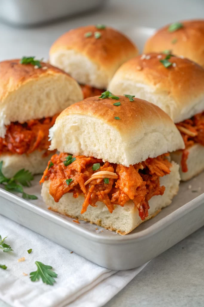 Buffalo Chicken Sliders Recipe