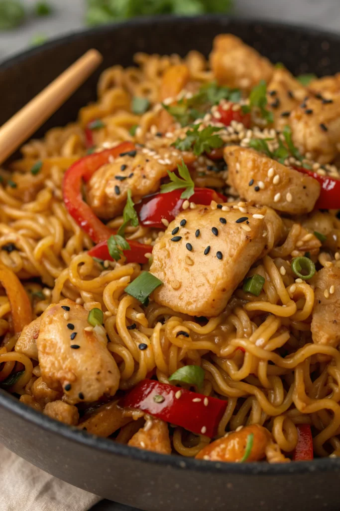 Chicken Ramen Stir Fry Recipe