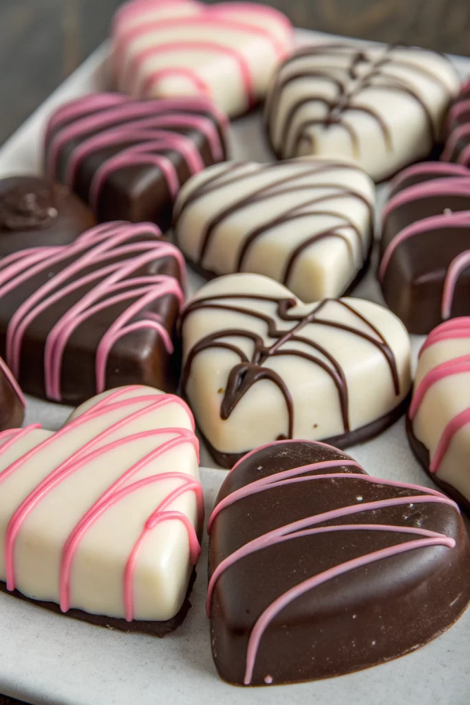 Chocolate Marshmallow Hearts Recipe